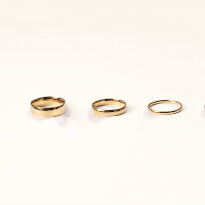 Gold Ring | Ethically Sourced Stainless Steel-Plated 14k Gold 0