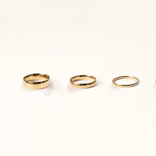 Gold Ring | Ethically Sourced Stainless Steel-Plated 14k Gold 0
