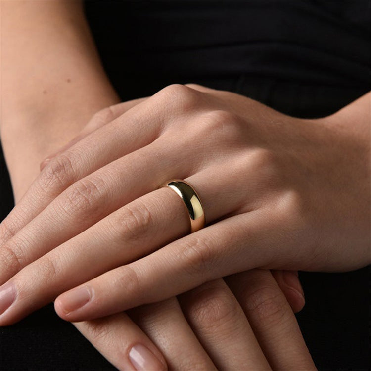 Gold Ring | Ethically Sourced Stainless Steel-Plated 14k Gold 1