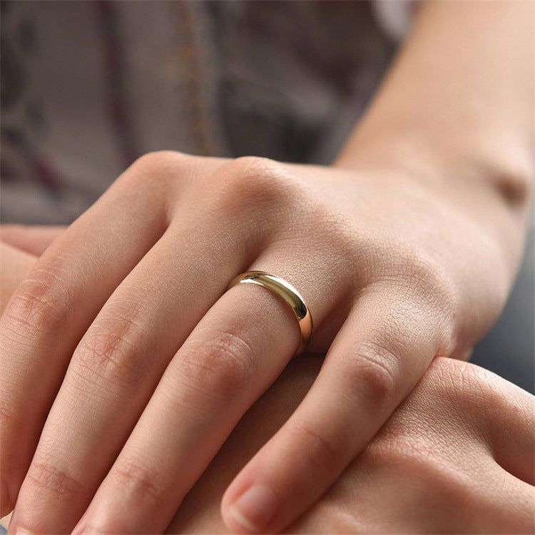 Gold Ring | Ethically Sourced Stainless Steel-Plated 14k Gold 6