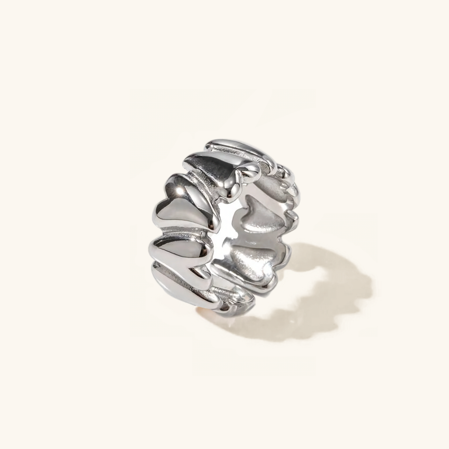 Gold Ring | Ethically Sourced Stainless Steel-Plated 18k Gold 2