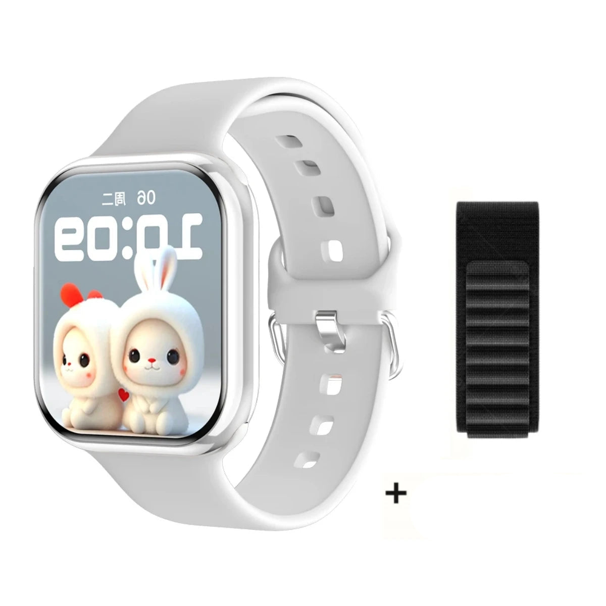 HD AMOLED Smartwatch | IP68 Waterproof with Fitness Tracking and Bluetooth 1