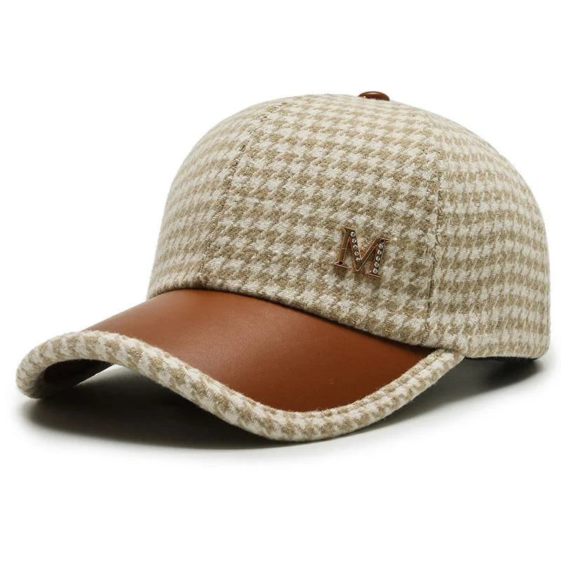 Houndstooth Baseball Cap