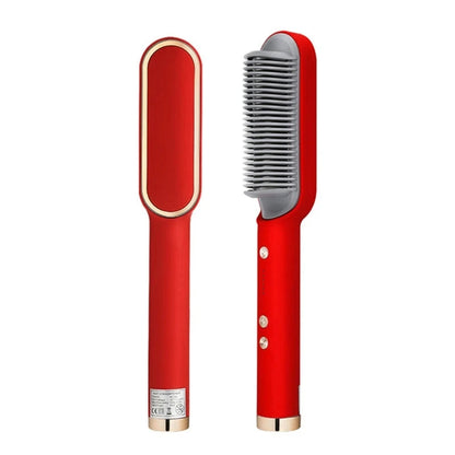 Hair Dryer Brush | 2-in-1 Straighten and Curl with Tourmaline Ceramic 7