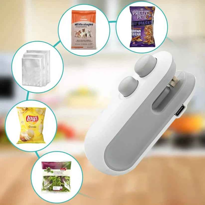 Handheld Heat Sealer | Compact Bag Sealer for Vacuum Seal Bags and Food Freshness 3