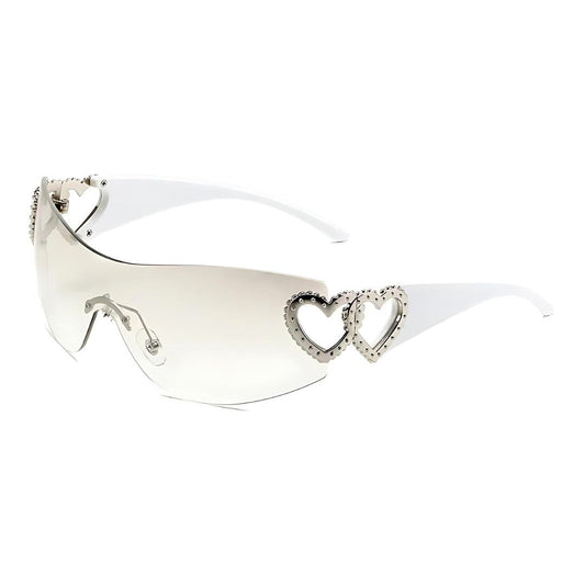 Heartbeat Sunglasses | UV 400 Protection with Unique Heart Accents 1