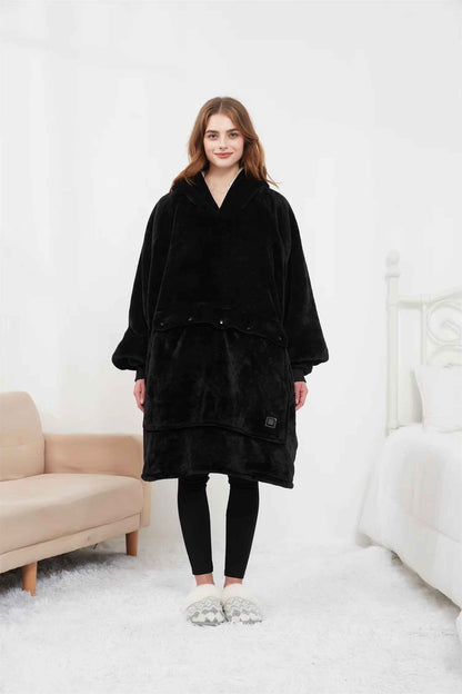 Heated Blanket Hoodie | Ultra-Soft, Oversized Design for Cozy Warmth 0