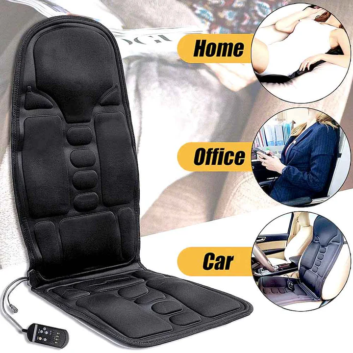 Heated Massage Cushion | 8 Modes & Soothing Heat for Chair Comfort 3