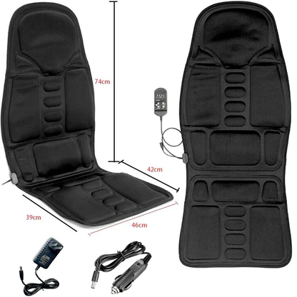 Heated Massage Cushion | 8 Modes & Soothing Heat for Chair Comfort 4