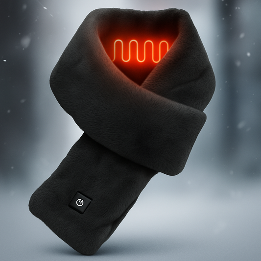Heated Neck Wrap | USB Rechargeable Fleece Neck Heating Pad 0