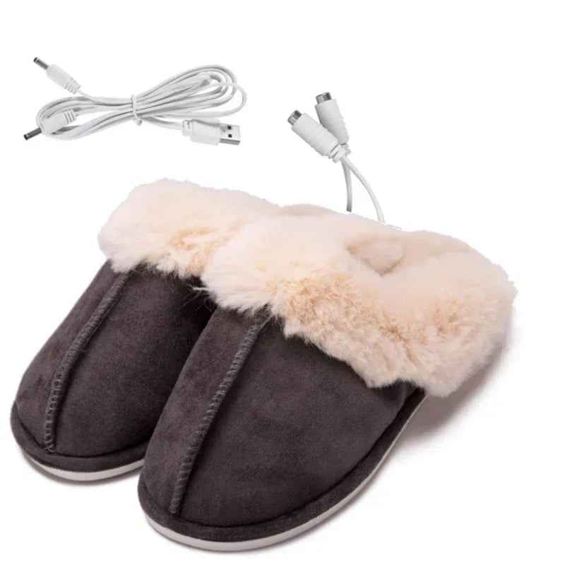 Heated Slippers | Ultra-Soft Plush for Cozy Indoor Comfort 2