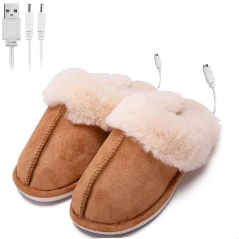 Heated Slippers | Ultra-Soft Plush for Cozy Indoor Comfort 3