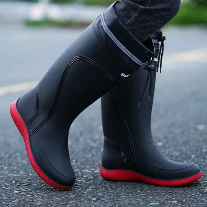 Heavy-Duty Waterproof Rubber Rain Boots | Durable and Non-Slip Design 6