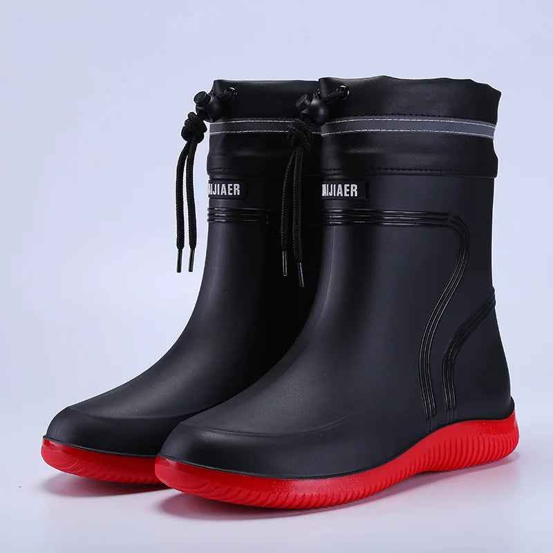 Heavy-Duty Waterproof Rubber Rain Boots | Durable and Non-Slip Design 7