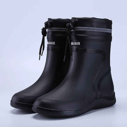 Heavy-Duty Waterproof Rubber Rain Boots | Durable and Non-Slip Design 8