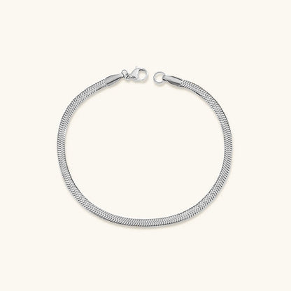 Herringbone Bracelet | Luxurious Gold-Plated Stainless Steel Accessory 11