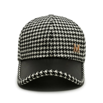 Houndstooth Baseball Cap
