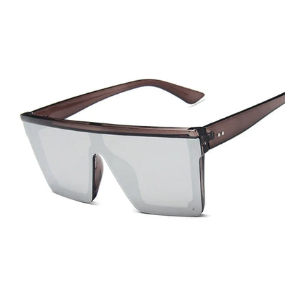 Oversized Square Sunglasses | Lightweight Polycarbonate with UV400 Protection 8
