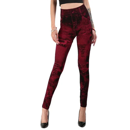 High-Waisted Jeggings | Comfortable Slim Fit Denim Leggings for Women 4
