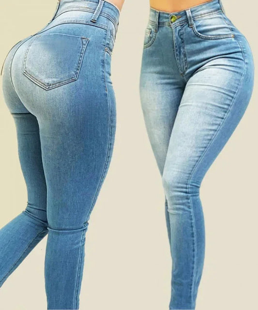High-Waisted Jeggings | Stylish Comfort for Everyday Wear 0