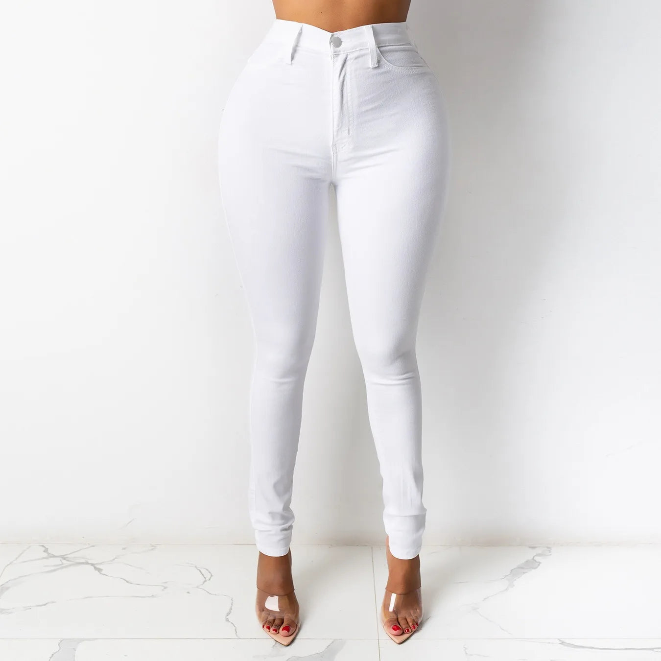 High-Waisted Slim Jeggings | Flattering Fit for Effortless Style 4
