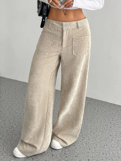 High-Waisted Wide Leg Trousers | Chic and Comfortable Design 4