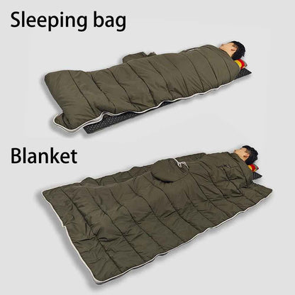 Hooded Poncho Blanket | 3-in-1 Outdoor Camping Essential with Waterproof Nylon 2