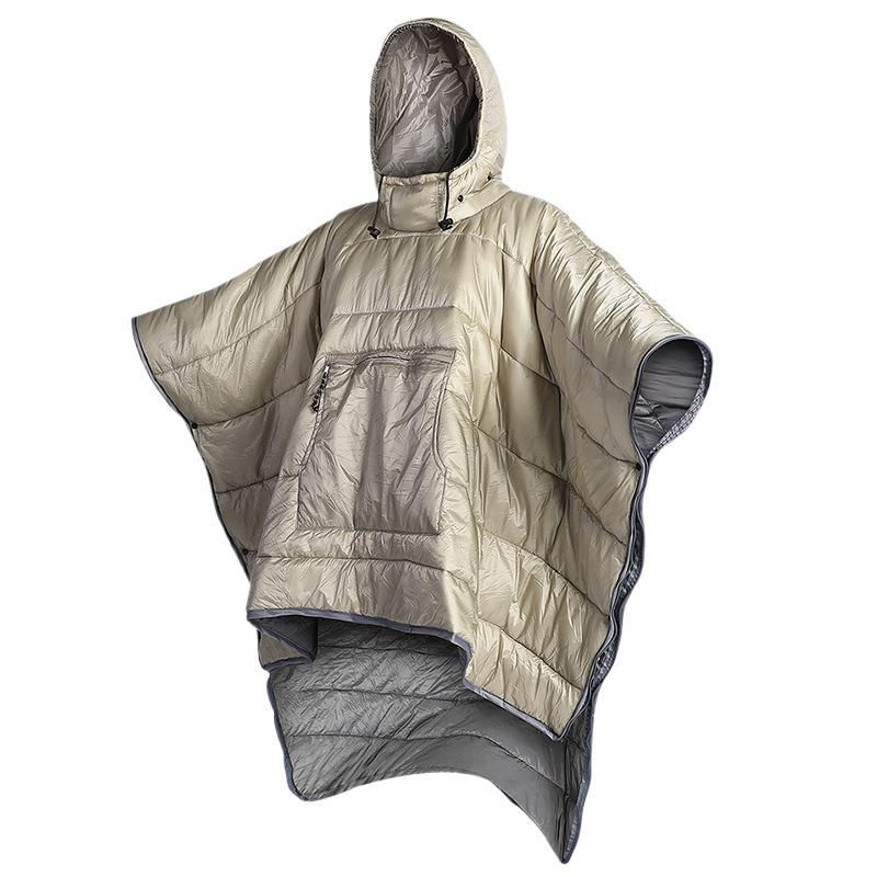 Hooded Poncho Blanket | 3-in-1 Outdoor Camping Essential with Waterproof Nylon 6