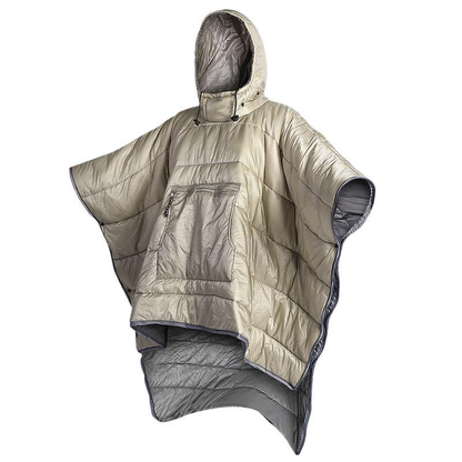 Hooded Poncho Blanket | 3-in-1 Outdoor Camping Essential with Waterproof Nylon 6