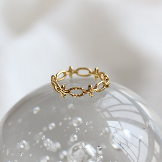 Infinity Ring | 18K Stainless Steel, Tarnish Resistant, Hypoallergenic 0