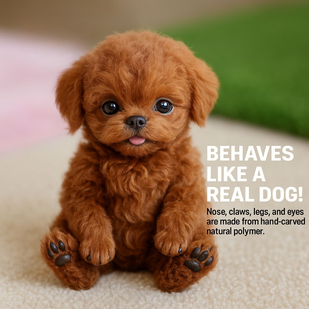 Interactive Dog Toy | Voice and Touch Responsive with Realistic Movements 5