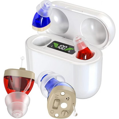 Invisible Hearing Aids | Rechargeable with Noise Reduction for Light to Moderate Hearing Loss 2