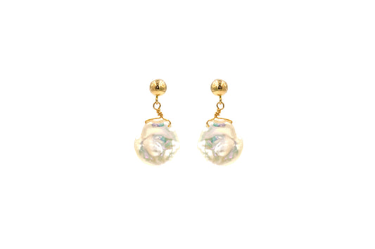Keshi Pearl Earrings