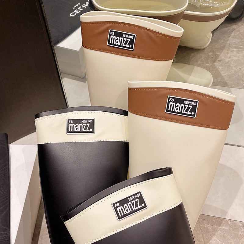 Knee-High Rain Boots | Lightweight Waterproof Rubber Design with Anti-Slip Sole 4