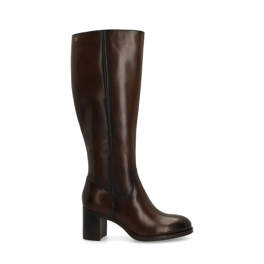 Knee High Boots | Genuine Leather Block Heel for All-Day Comfort 0
