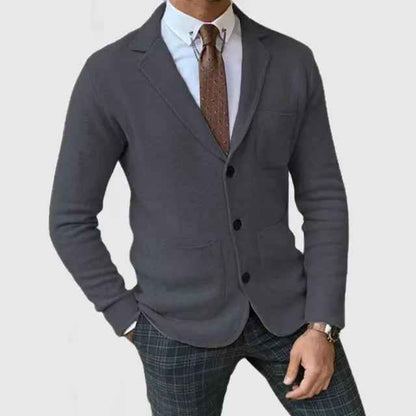 Knit Blazer | Soft Stretch Fabric for Smart Casual Looks 2
