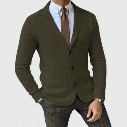 Knit Blazer | Soft Stretch Fabric for Smart Casual Looks 7