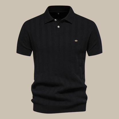 Knitted Polo Shirt | Timeless Style with Retro Flair & Classic Collar 0