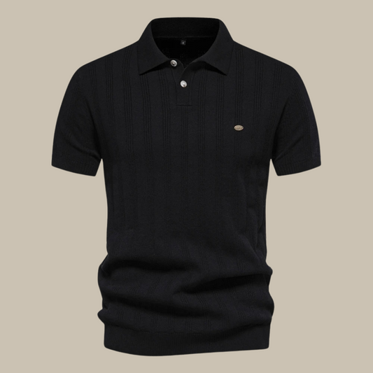 Knitted Polo Shirt | Timeless Style with Retro Flair & Classic Collar 0