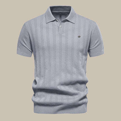 Knitted Polo Shirt | Timeless Style with Retro Flair & Classic Collar 1