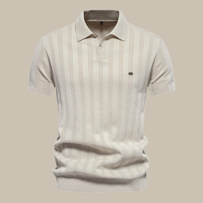 Knitted Polo Shirt | Timeless Style with Retro Flair & Classic Collar 2