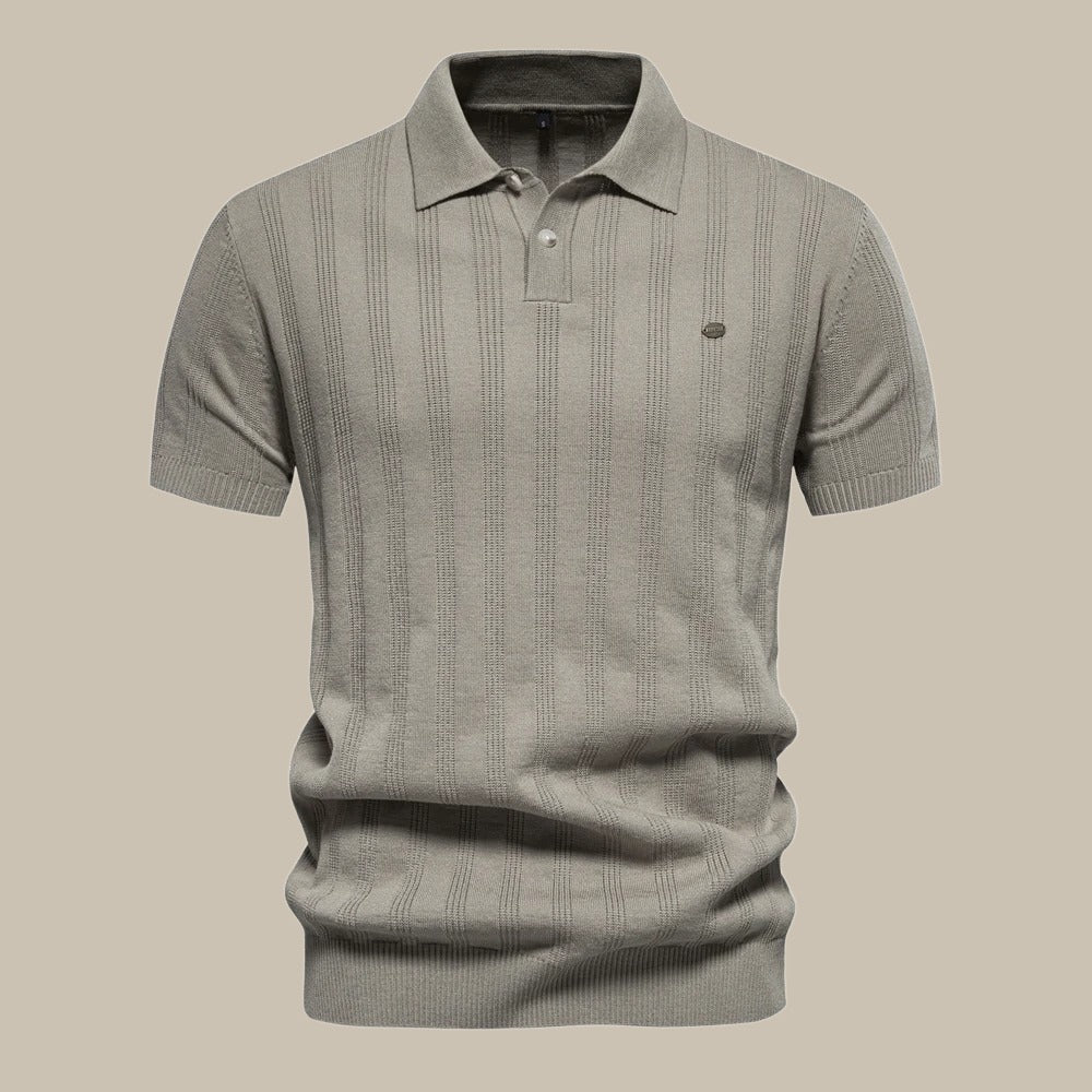 Knitted Polo Shirt | Timeless Style with Retro Flair & Classic Collar 3