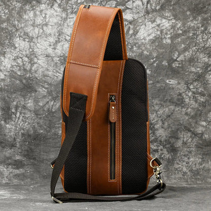 Leather Crossbody Bag | Durable Genuine Leather with Adjustable Strap 4
