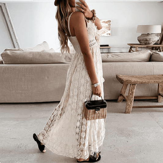 Light Lace Summer Dress 0