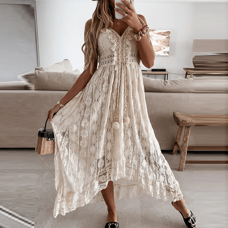 Light Lace Summer Dress 1