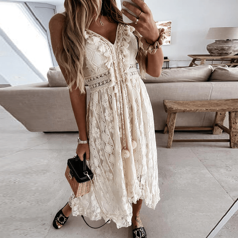 Light Lace Summer Dress 2