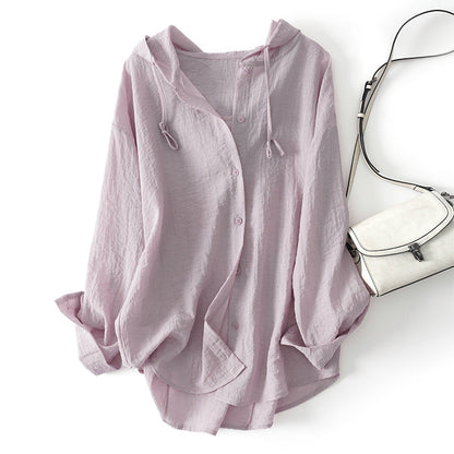 Light Linen Hoodie 5