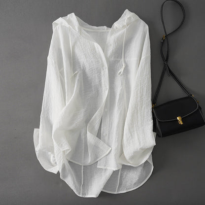 Light Linen Hoodie 7