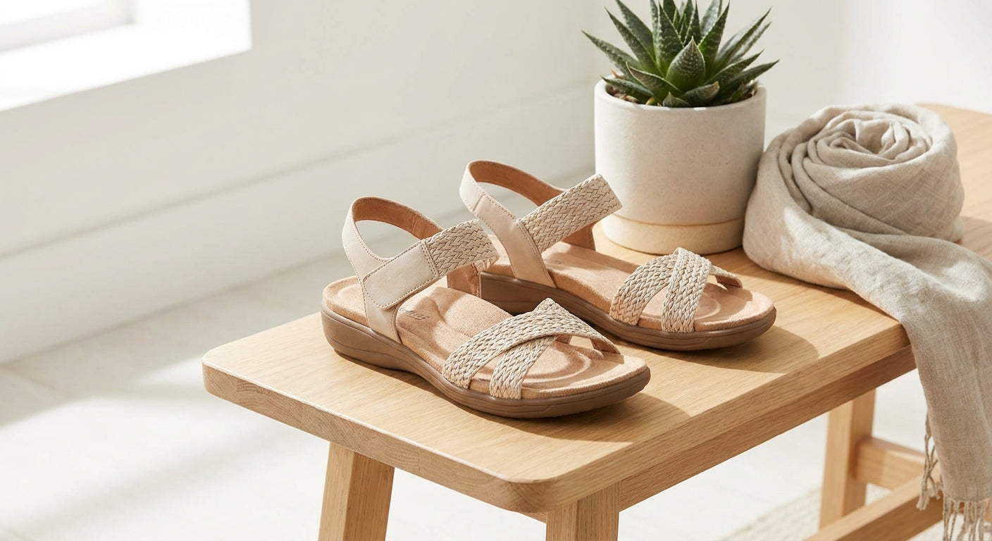 Lightweight Orthopedic Sandals for Women | Contoured Sole for Comfort 3