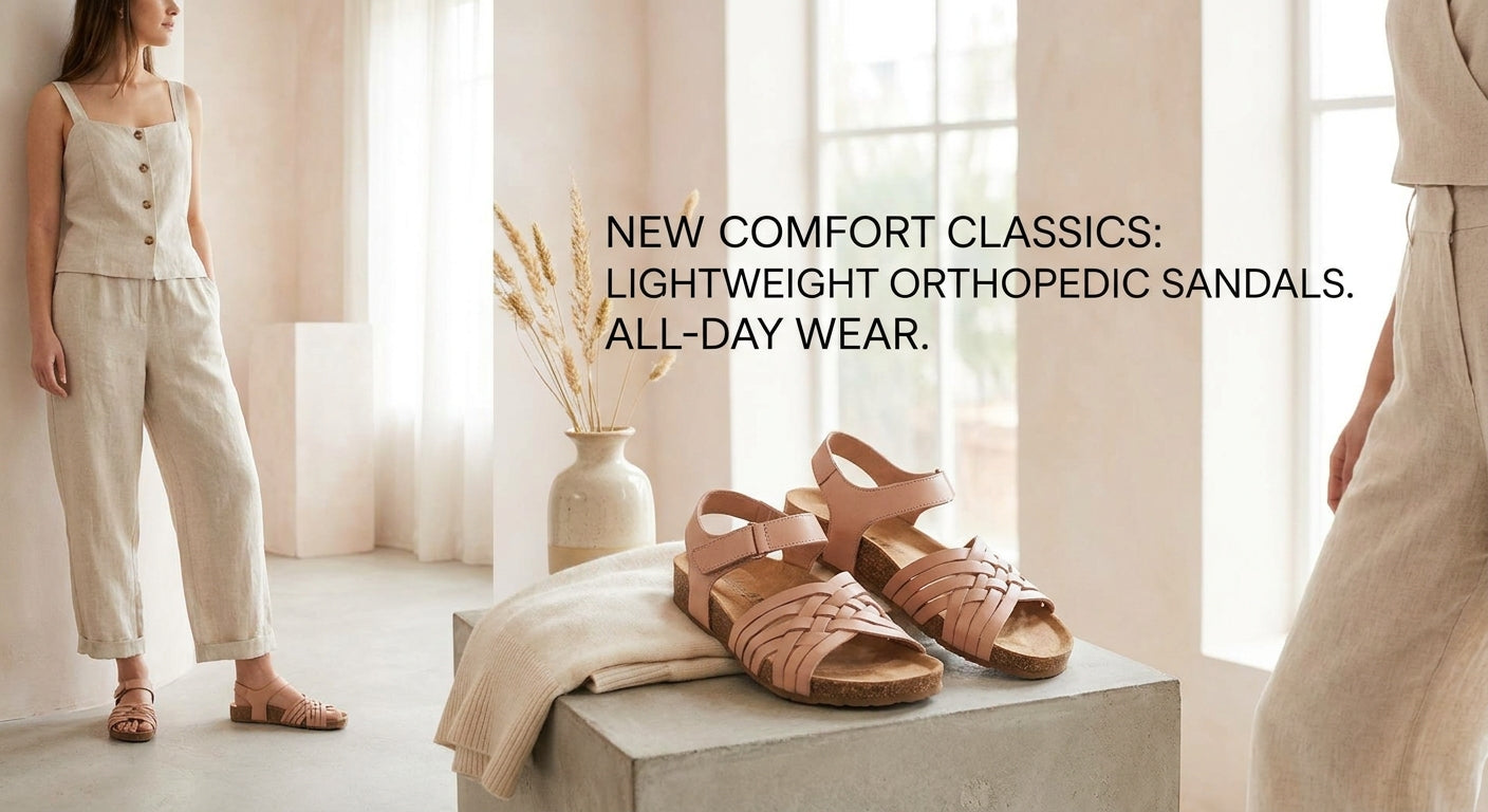Lightweight Orthopedic Sandals for Women | Contoured Sole for Comfort 4